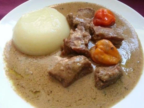 A pounded yam dish