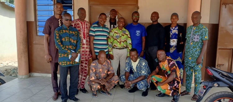 Le CA et l'équipe de traduction 